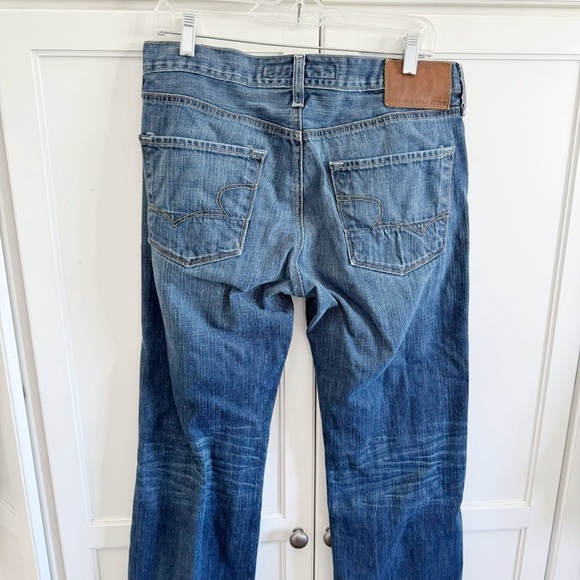 Big Star 1974 Jeans Pioneer Regular Boot Jeans Whiskered 34x31 - Picture 7 of 8